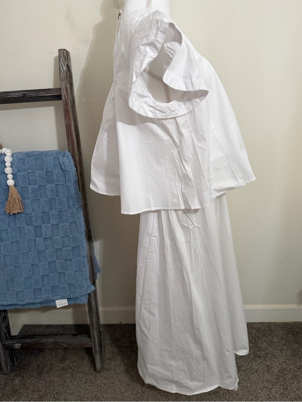 Soledad Coastal Breeze White Maxi Set by Mable NWT! - Picture 7 of 16